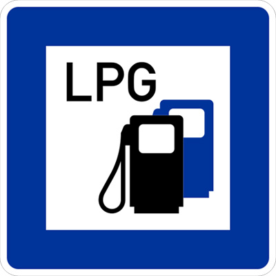 LPG sign